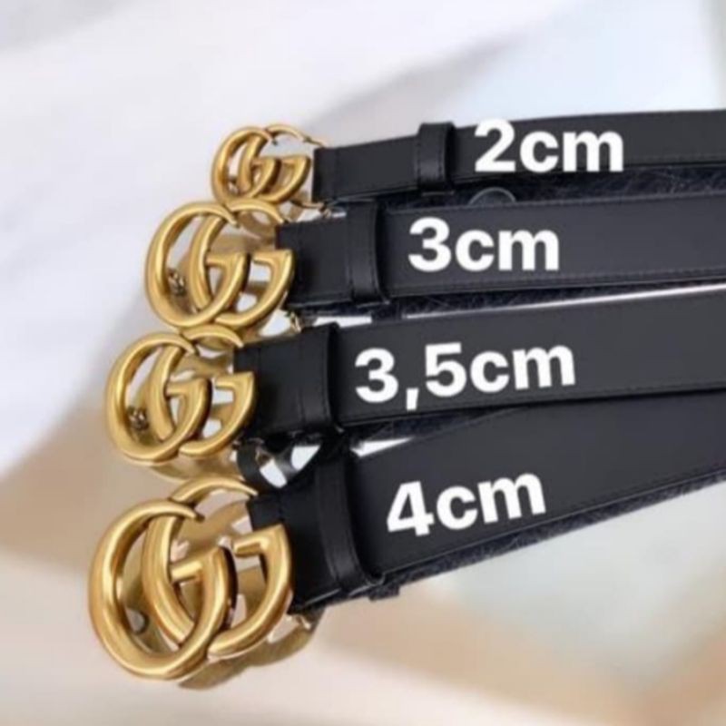 Belt Gucci Swift original leather 2CM