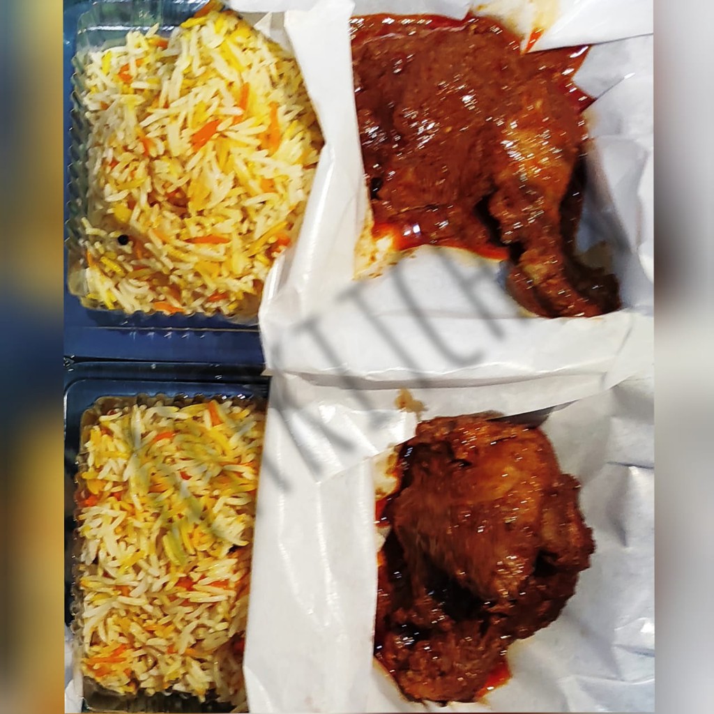 

Nasi Briyani Ayam (Basmati)