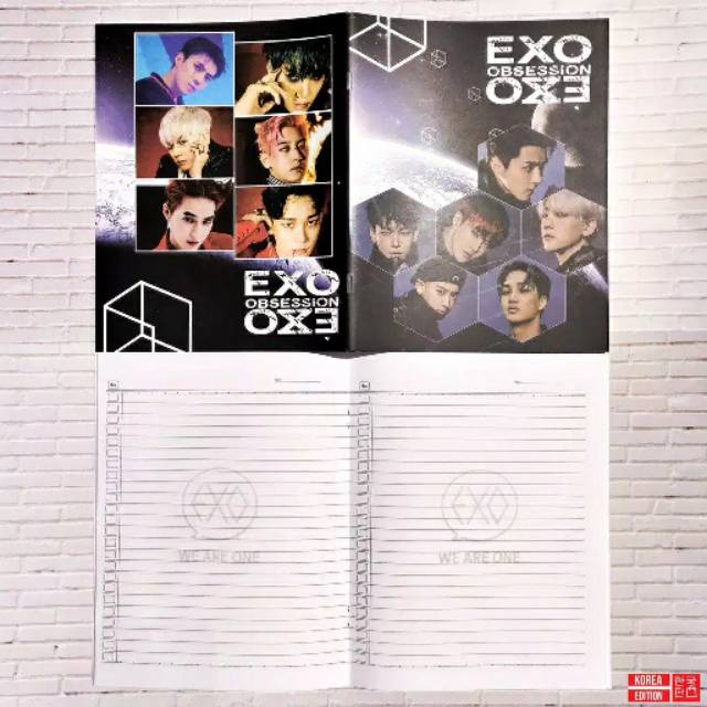 

Buku tulis kpop