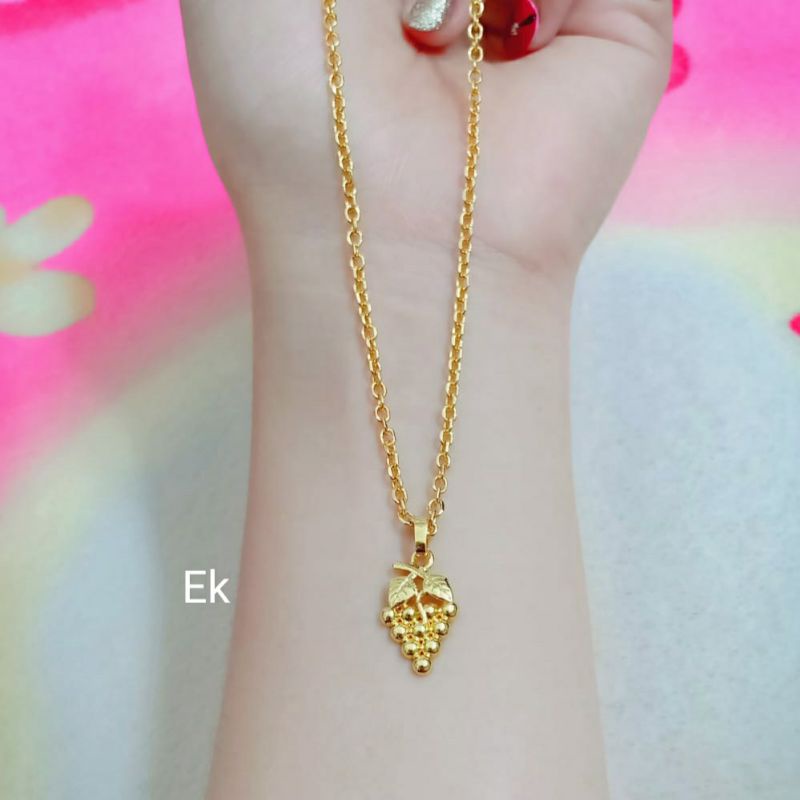 kalung xuping lapis emas 24k