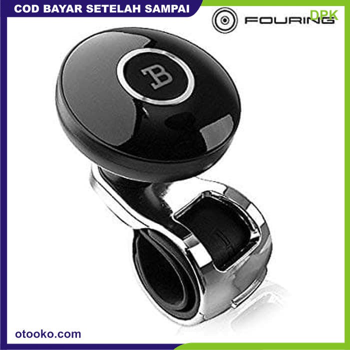 Knob Alat Bantu Putaran Setir Mobil Power Handle Steering Universal  Hitam BL