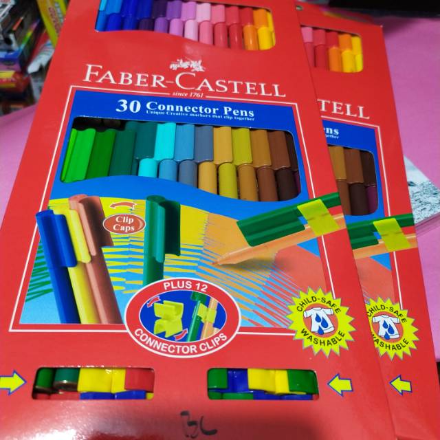 

FABER CASTELL Connector 30 (Spidol Warna)