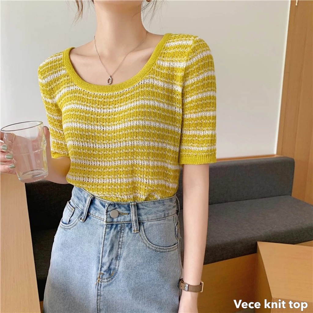 Vece knit top -Thejanclothes