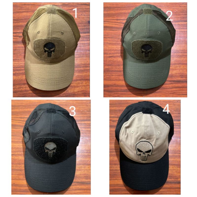 Topi Tactical Logo Emerson / Logo Punisher