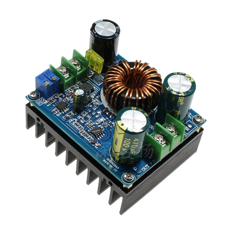 Btsg 600W Step UP Module Adjustable 12-80V DC-DC Boost Converter Dengan Display LED