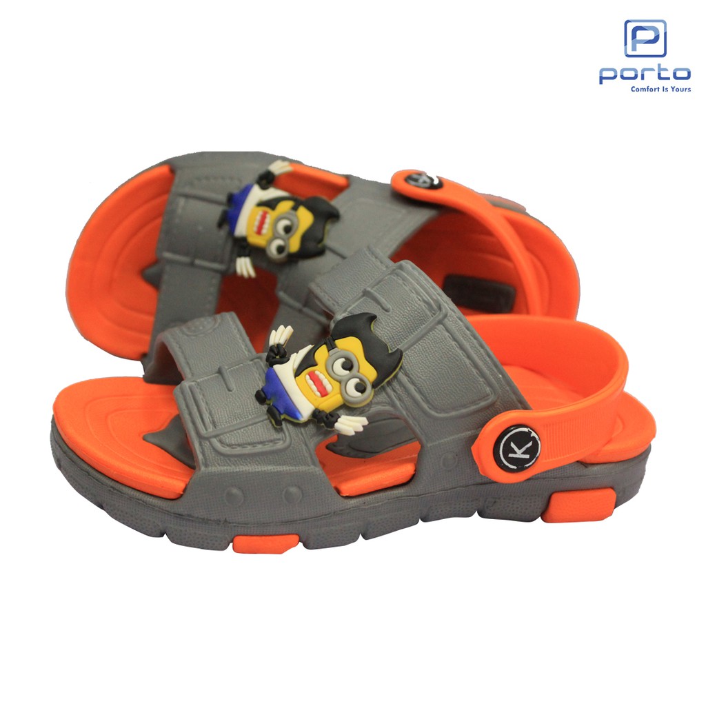 

Kanan Kiri - Sandal Sepatu Anak Laki-Laki size 19-24 WARNA RANDOM T45