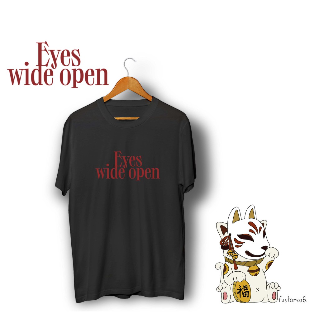 Baju Kaos TWICE 04 ONCE Eyes Wide Open Cheer Up Likey TT Aesthetic ALLSIZE OVERSIZE ANAK Combed