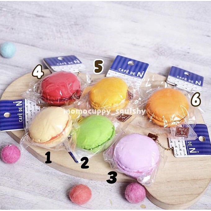 Mainan Squishy Licensed Macaroon By Cafe De N 100 Ori Jepang Shopee Indonesia