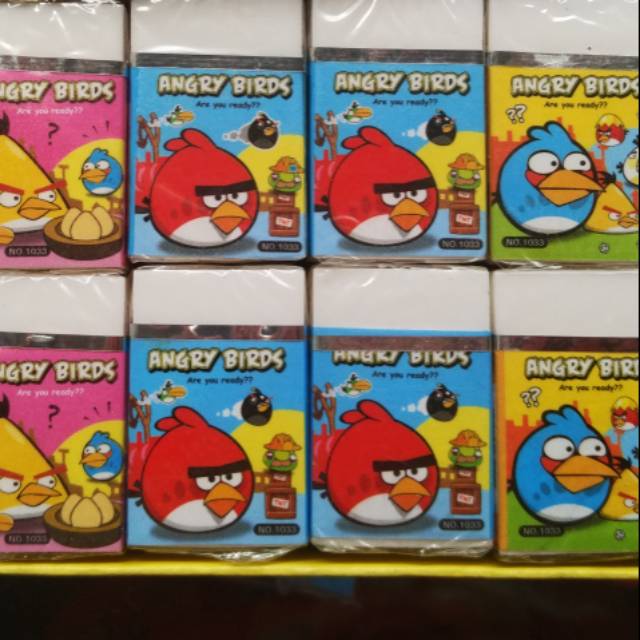 

Penghapus kecil angrybirds