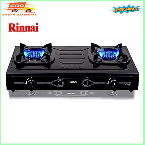 Kompor Gas Rinnai 2 Tungku RI 202S/Kompor Gas Rinnai 2 Tungku RI 202S terlaris