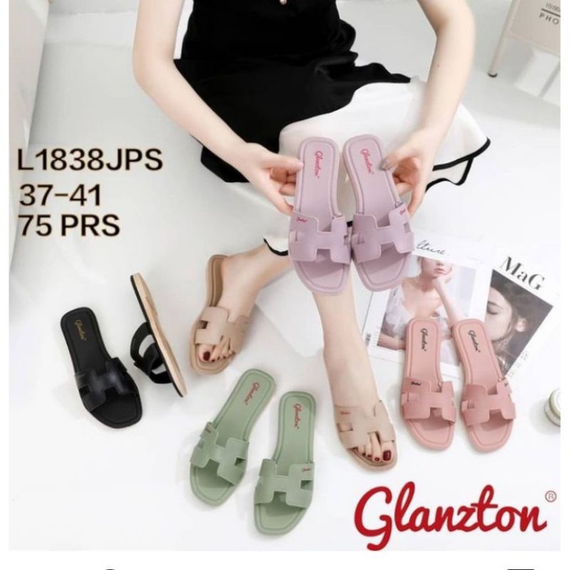 sandal selop kareta wanita sandal jelly perempuan kekinian glanzton H terbaru