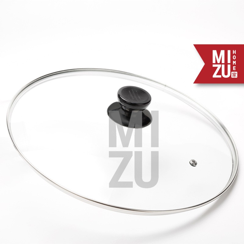 MIZU KAWARI S 12-18CM Pan Replacement Tempered Glass Lid Tutup Panci Kaca Pengganti-1