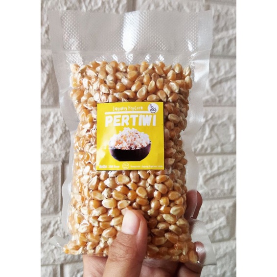 

PERTIWI Jagung Pop Corn 250 Gram | Pop Corn Mentah Kualitas Expor | Brondong Jagung siap masak