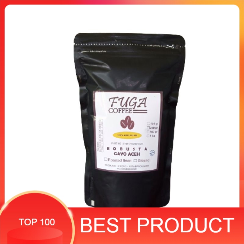 

Kopi Murni Robusta Gayo Aceh | Netto 250 Gram | Terlaris
