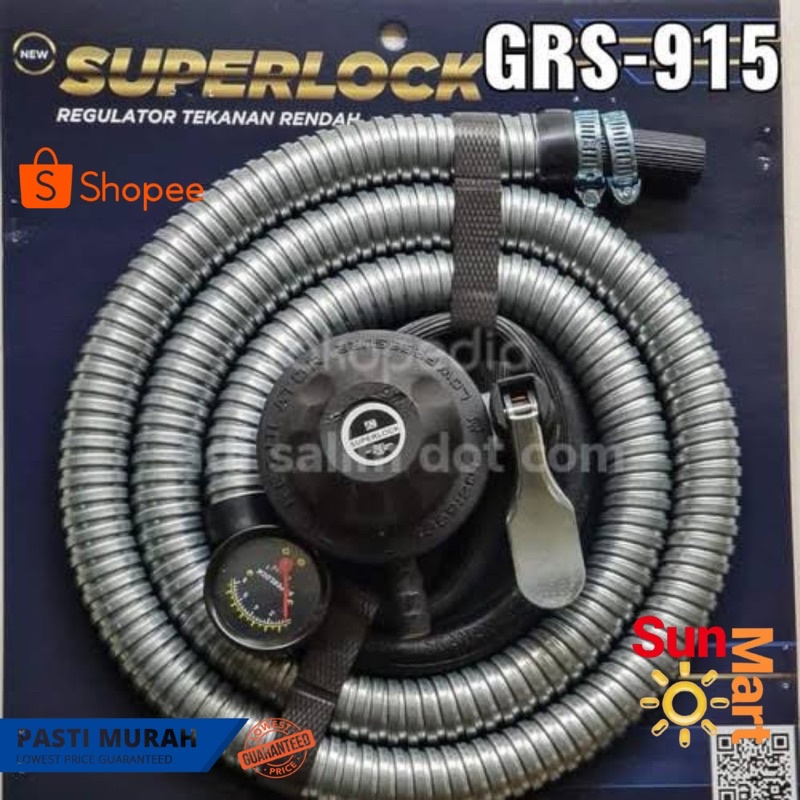SELANG REGULATOR GAS SUPERLOCK GRS