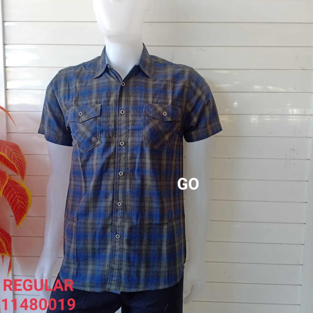 gof MAXMILLIAN KEMEJA PRIA REGULAR Kemeja casual kemeja lengan pendek