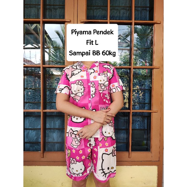 Piyama Baju Tidur Hotpants Allsize Samarinda