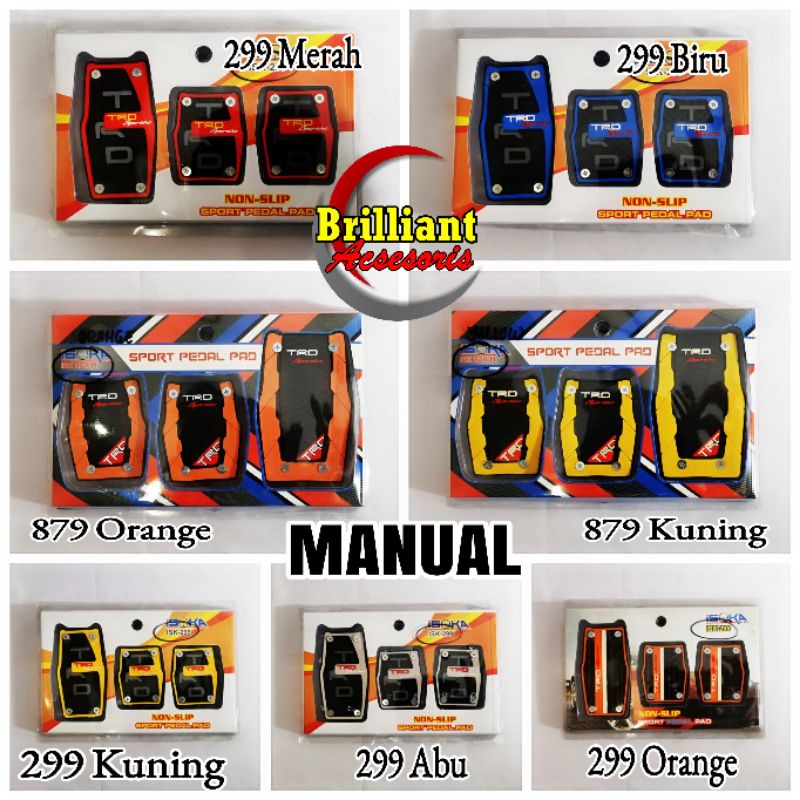 Pedal Gas Variasi - Manual / Matic