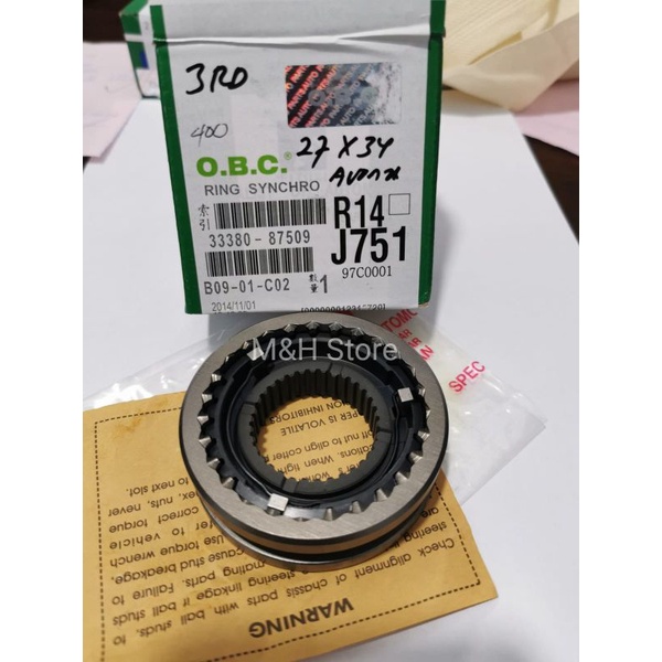 Gigi hub sleve gigi 3 avanza xenia 1.3 1.5