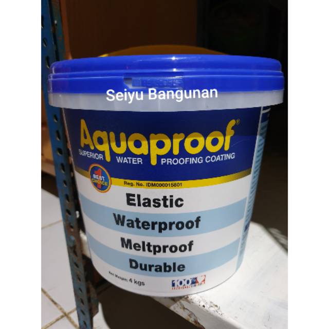  CAT TEMBOK AQUAPROOF  4KG EKSTERIOR ANTI BOCOR 