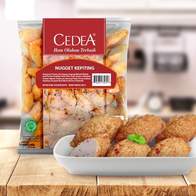 NAGET KEPITING CEDEA 500GR CRAB NUGGET HALAL