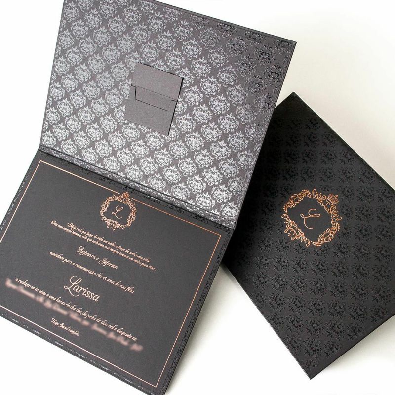 undangan rustik / undangan hardcover