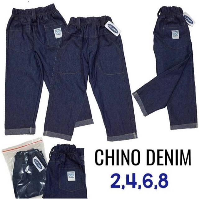 CHINO DENIM OLD NAVY SIZE 2468 / Pakaian Anak Laki-Laki / Celana Anak Laki Laki