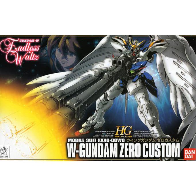 BARANG BERKUALITAS  HG 1/144 Wing W-Gundam Zero Custom