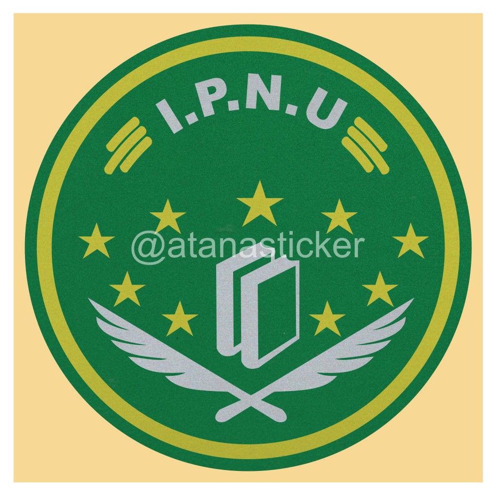 Sticker Cutting Logo Ikatan Pelajar NU 8,5x8,5cm