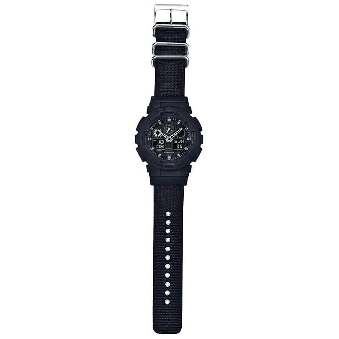 Super Sale CASIO G-SHOCK GA-100BBN-1A / GSHOCK GA100BBN-1 ORIGINAL & BERGARANSI Ready Stock