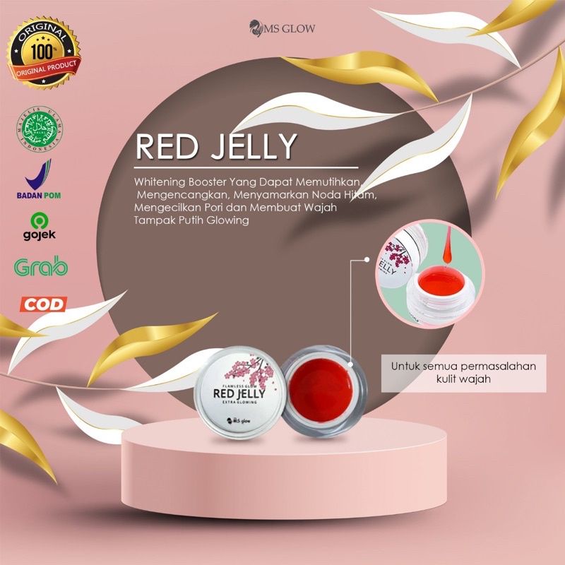 RED JELLY MS GLOW / REDJELLY MS GLOW / RED JELLY MSGLOW EXTRA GLOWING / MS GLOW