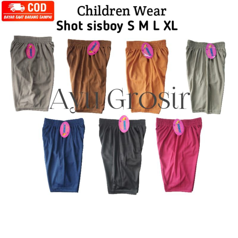 6pcs short anak sot anak shot anak celana anak sisboy | Celana pendek wanita | celana pendek anak Lu