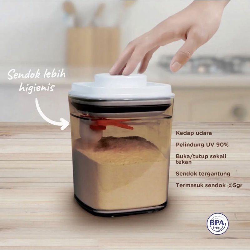 BABY SAFE MILK POWDER CONTAINER TEMPAT SUSU