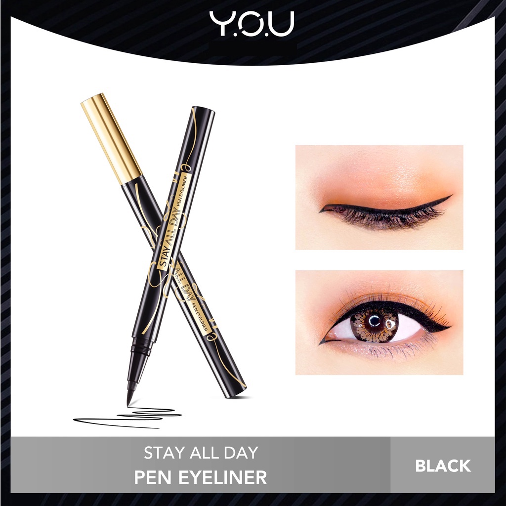 YOU Stay All Day Pen Eyeliner [Tahan hingga 24 Jam]