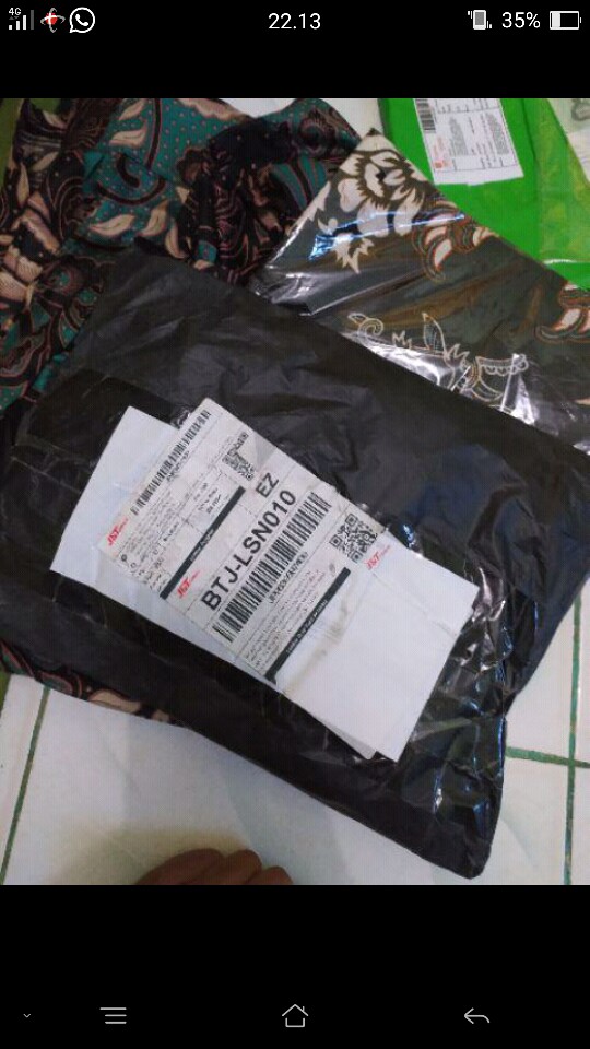 Baju Batik Pria Slimfit Big Size M L Xl Xxl Atasan Kemeja Batik Lengan Panjang