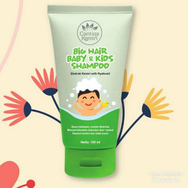 Cantiqa Kemiri Baby Shampoo - Shampo Bayi dan Anak Extra Kemiri BPOM Cantika Kemiri