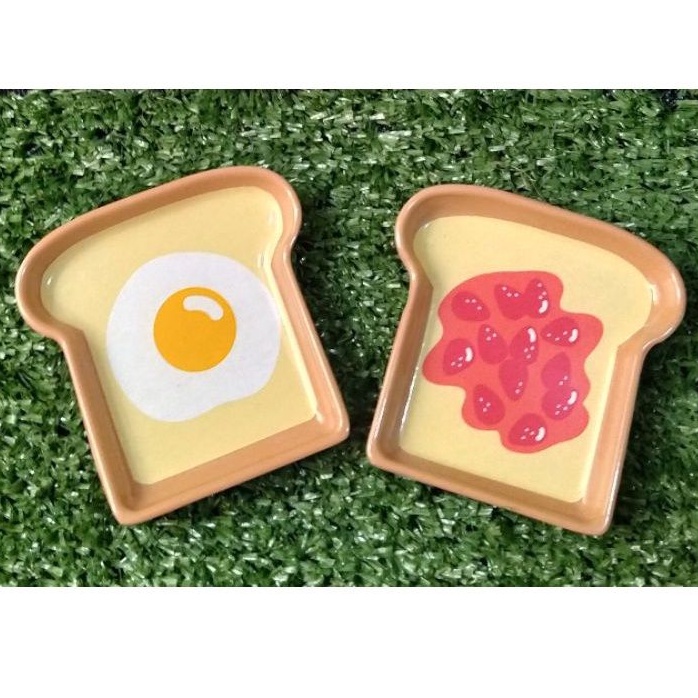 tempat makan hamster bentuk roti piring makan hewan kecil food bowl