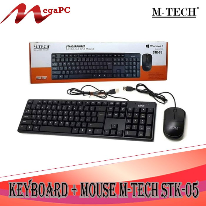 Keyboard Plus Mouse M-Tech STK-05