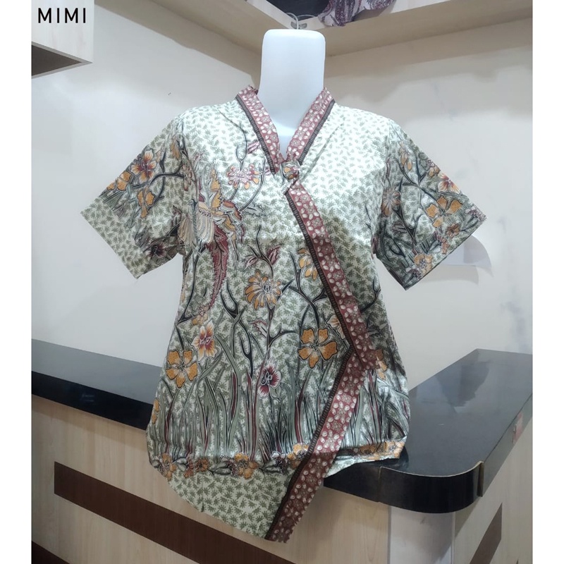 CHICA TOP - Atasan Batik Wanita Blouse Wanita / MIMI