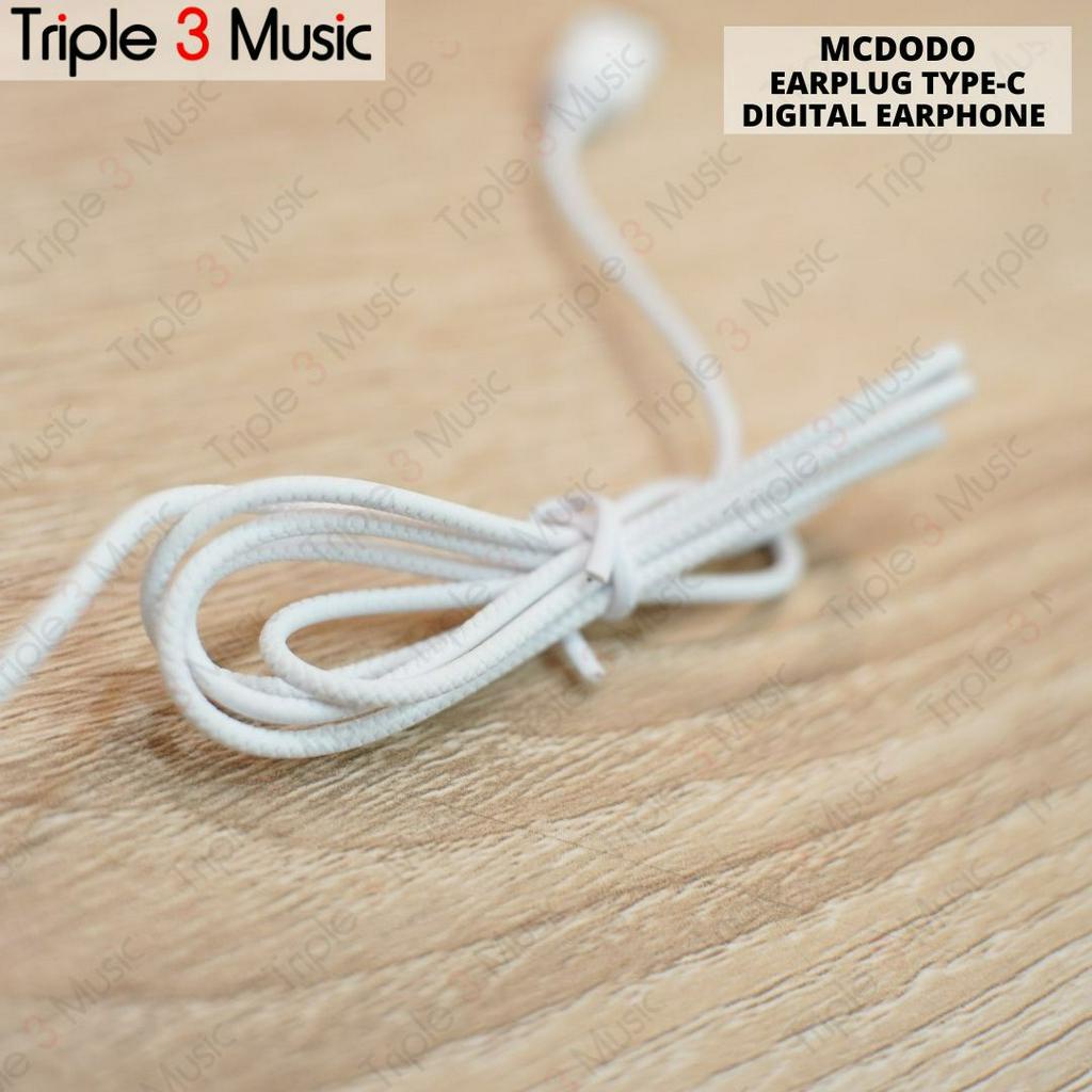 Mcdodo HP 2650 HP2650 DAC Hifi Stereo In-Ear Tipe C Headset Earphone