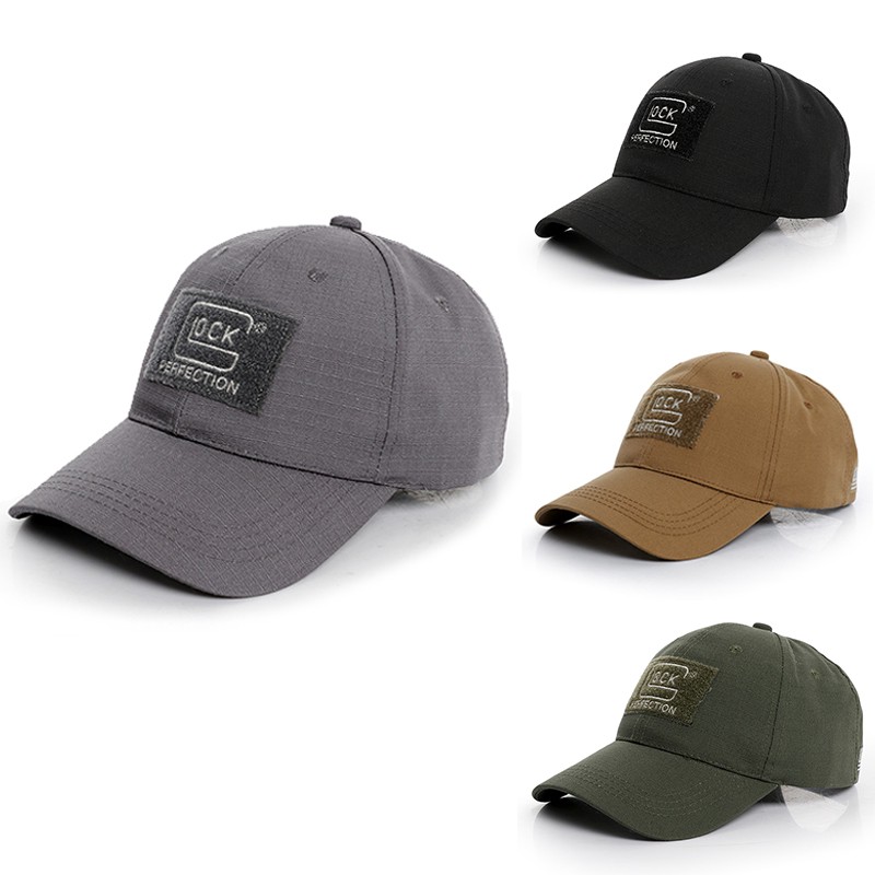 Topi Baseball Taktis Bahan Katun Untuk Pria Dan Wanita