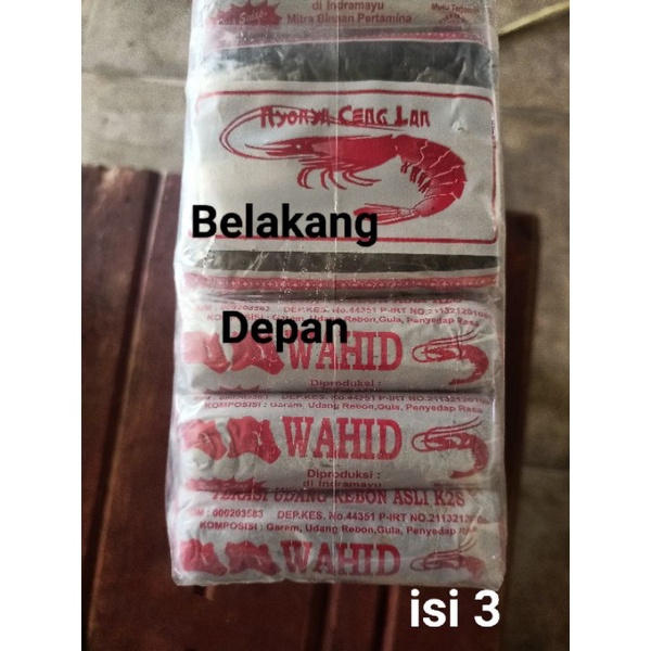 

Terasi Udang Rebon Asli WAHID isi 3 , Nyonya Ceng Lan