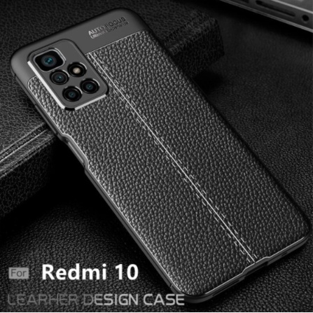 Case Auto Focus Xiaomi Redmi 10 Leather Experience SoftCase Slim Ultimate / Casing Kulit