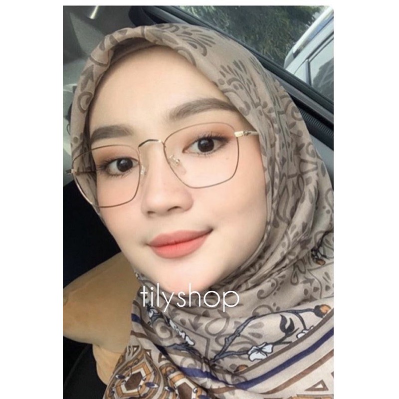 Frame Kacamata Minus Anti Radiasi Zeta Square 6639 575 Unisex Bisa Pria Wanita TERMURAH