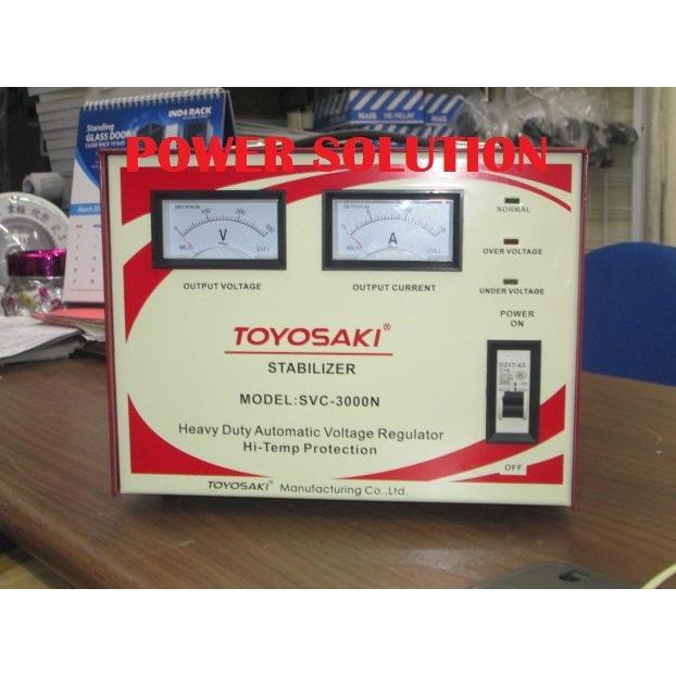 Stabilizer Listrik Voltase 3000Va [ Stabilizer Toyosaki Svc 3000N ]