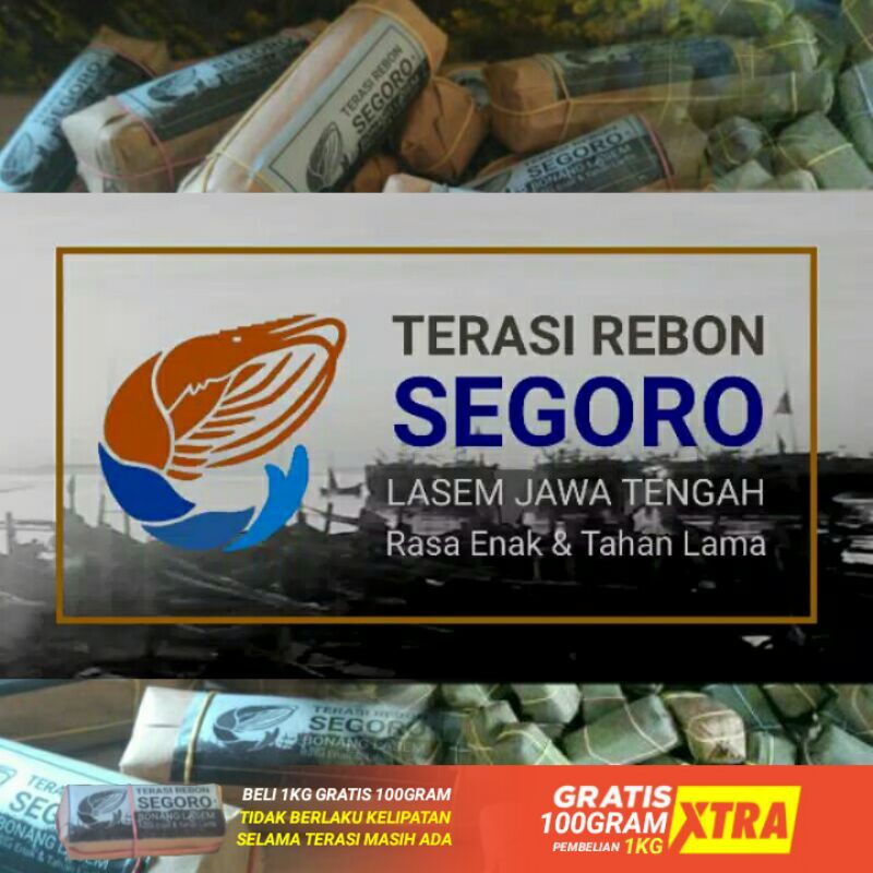 

Terasi Udang Rebon SEGORO | Terasi Asli Bonang | Terasi Enak Khas Lasem Rembang