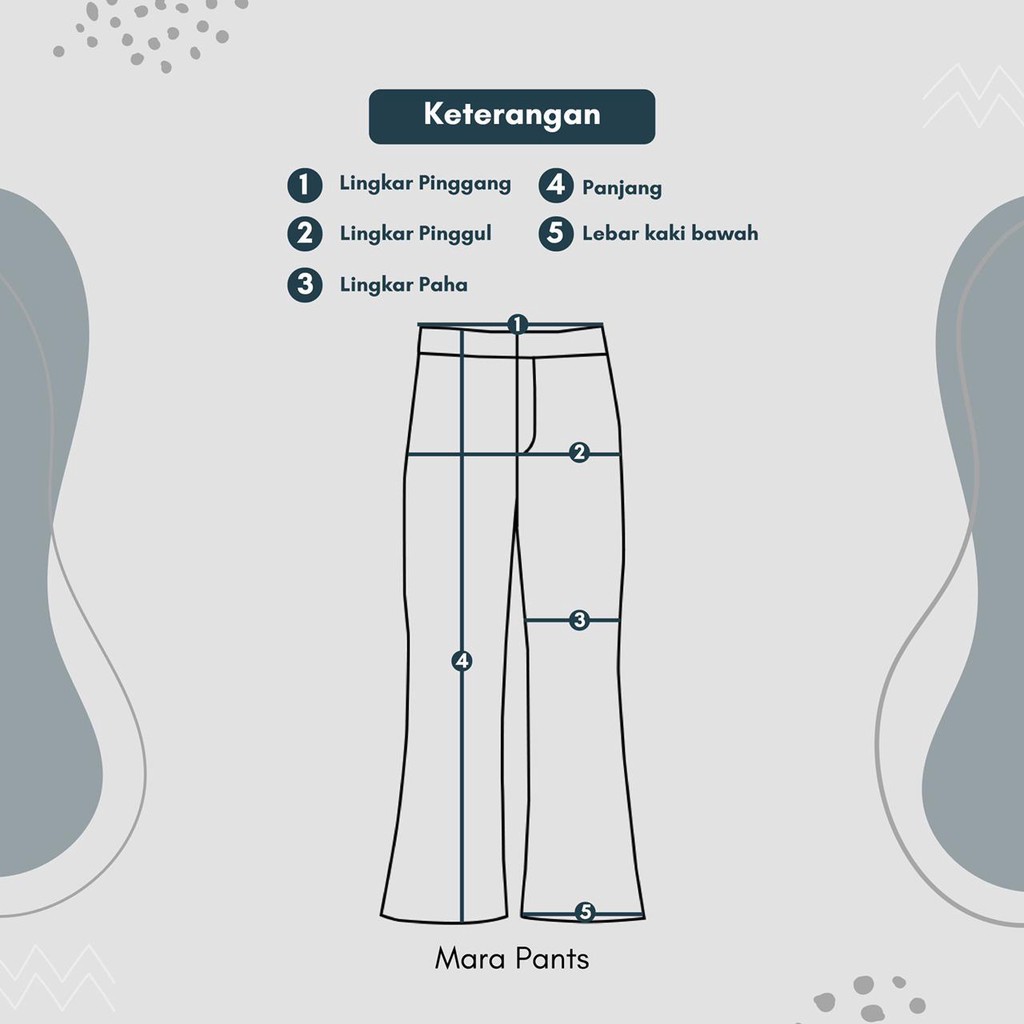 LKJ1920 Mylady Hijab Pants II