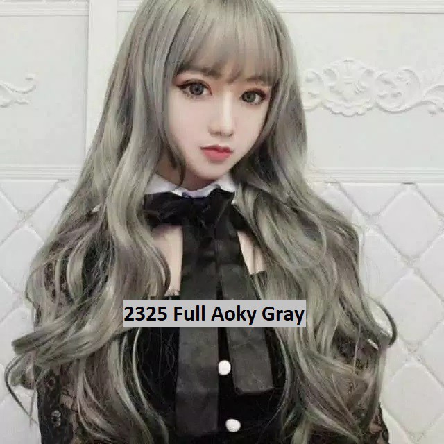 Wig Curly Panjang Poni Depan (valensiahair)