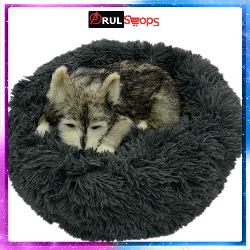 DCPET Tempat Tidur impor Anjing kucing Soft Dog Bed 60cm