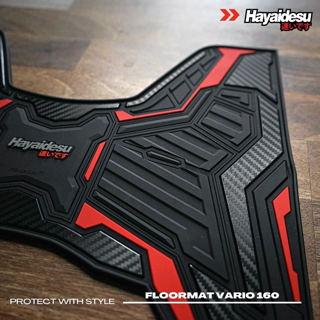 Karpet Motor Vario 160 Hayaidesu Floor Mat Body Protector Aksesoris Honda